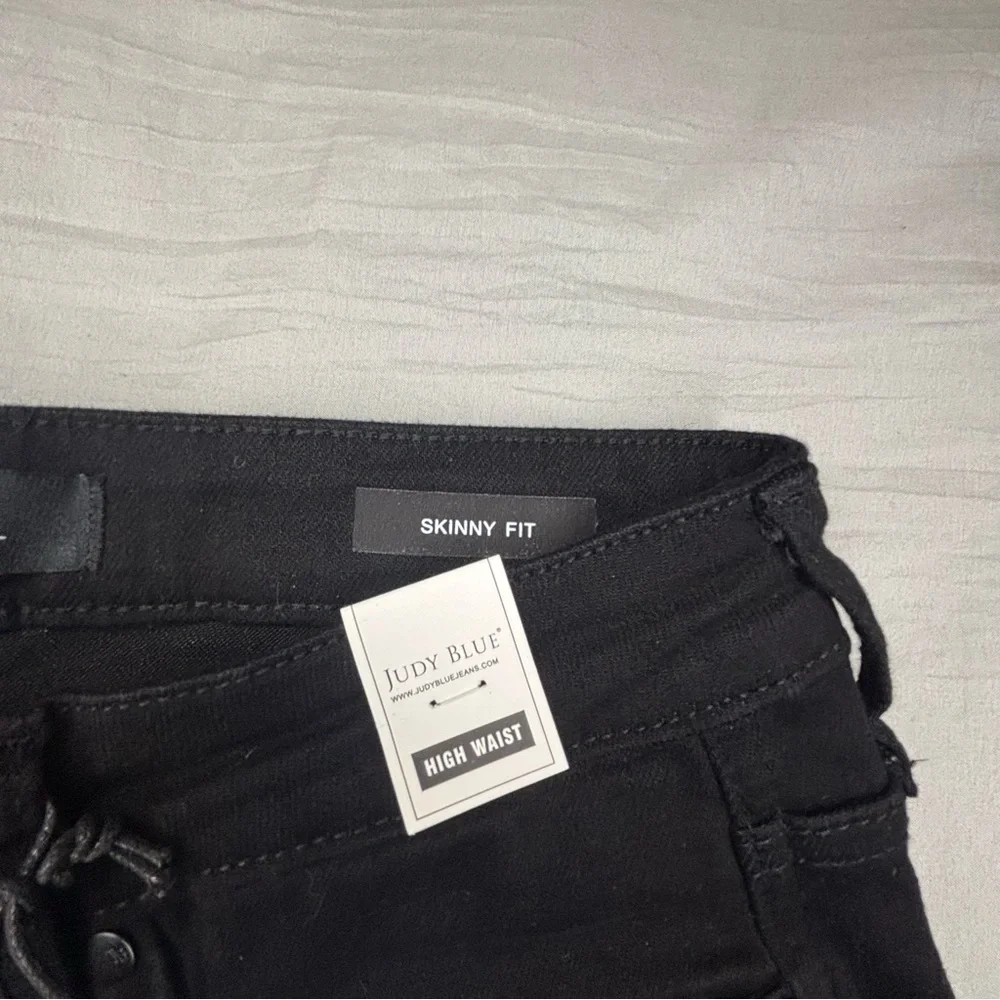 Judy Blue Jeans‎ Women’s 11/30 Black Hight Waist Skinny Fit Tummy Control Top